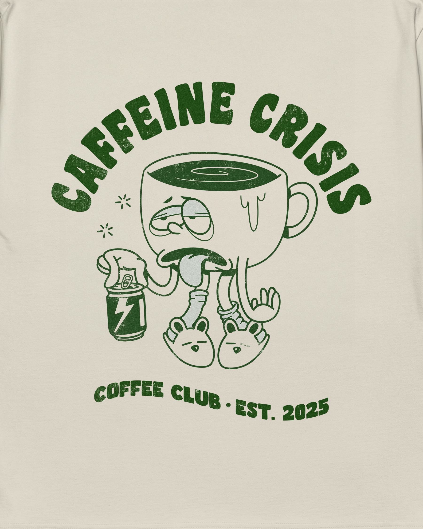 CAFFEINE CRISIS classic t-shirt