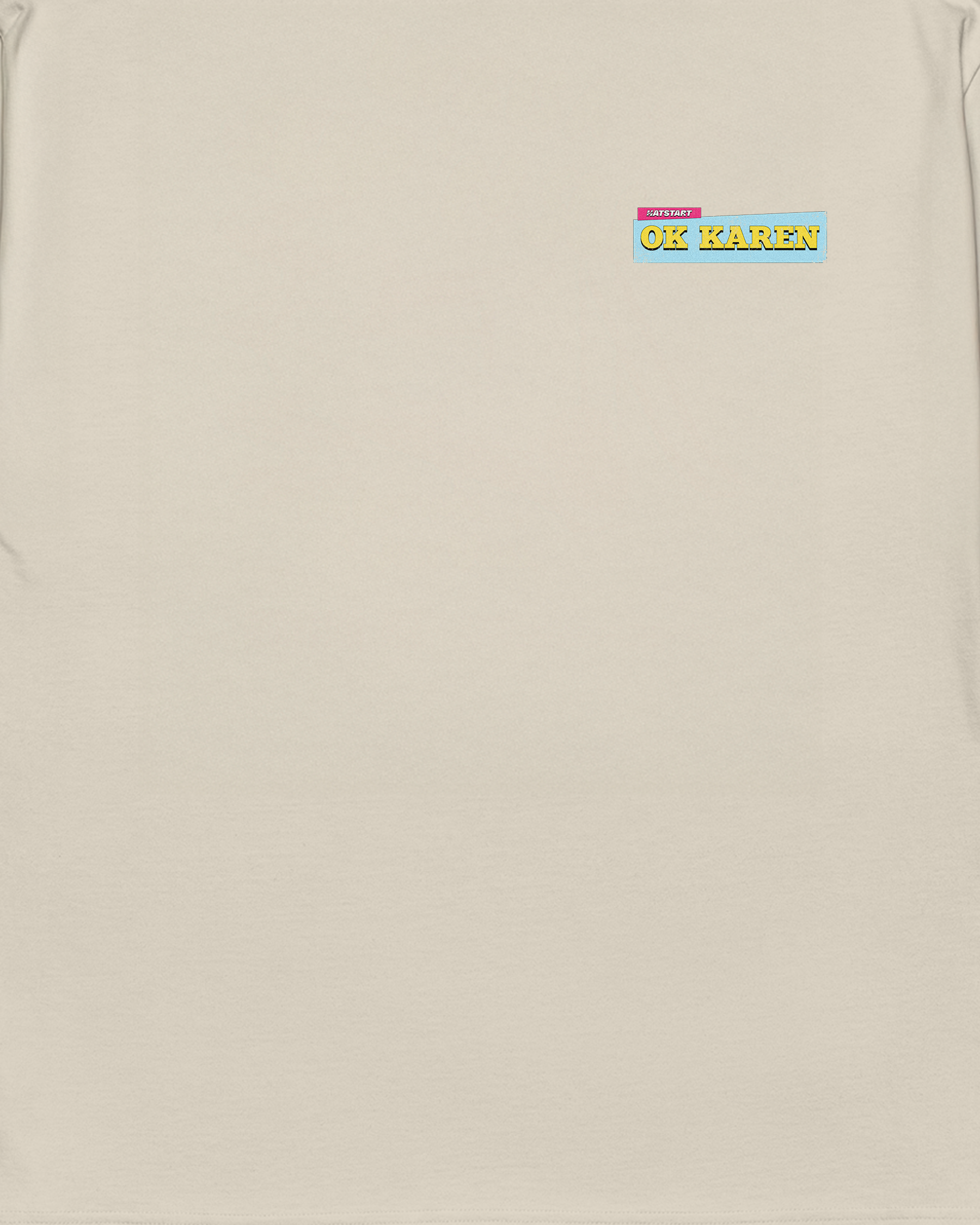 Ok Karen oversized t-shirt