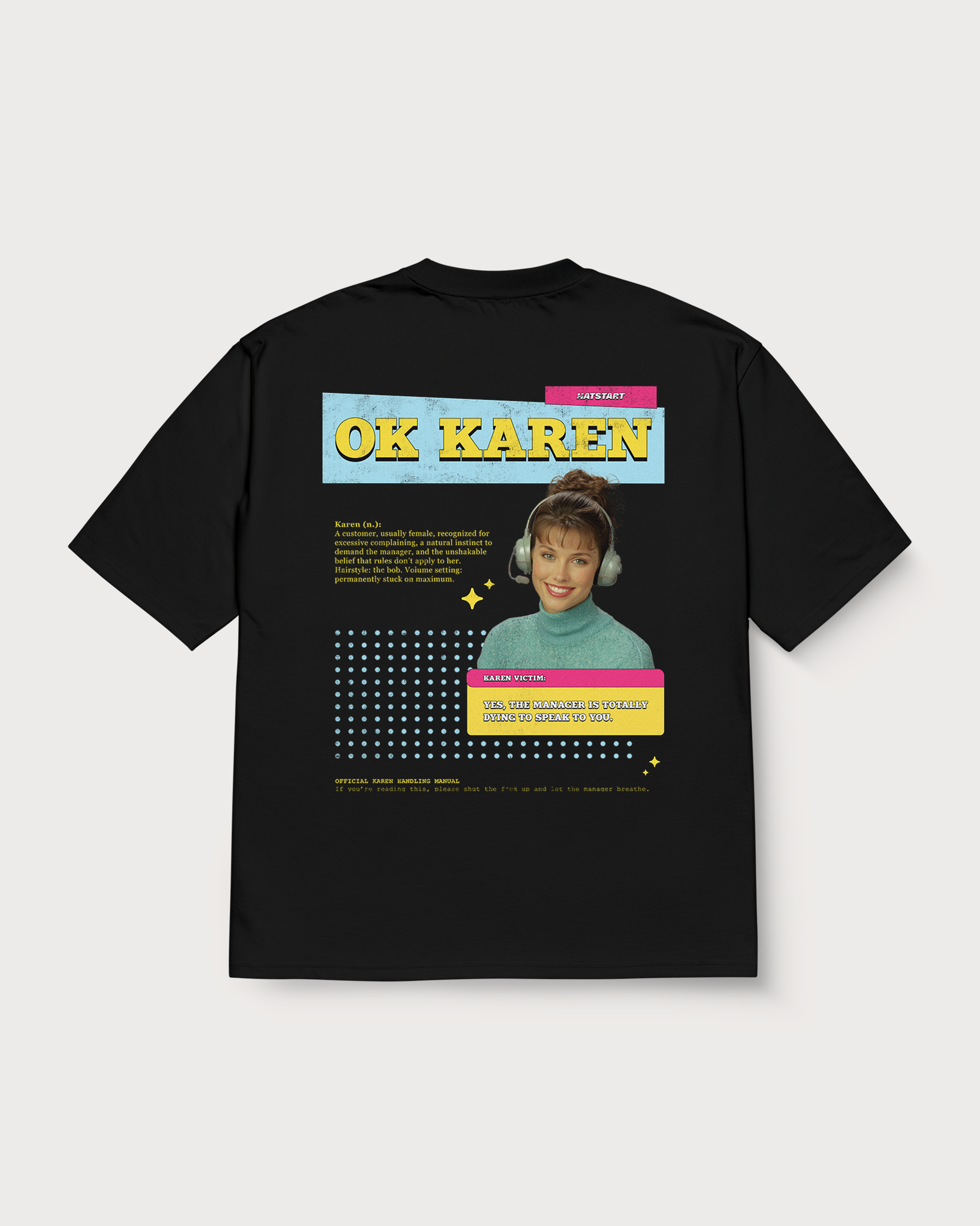 Ok Karen oversized t-shirt