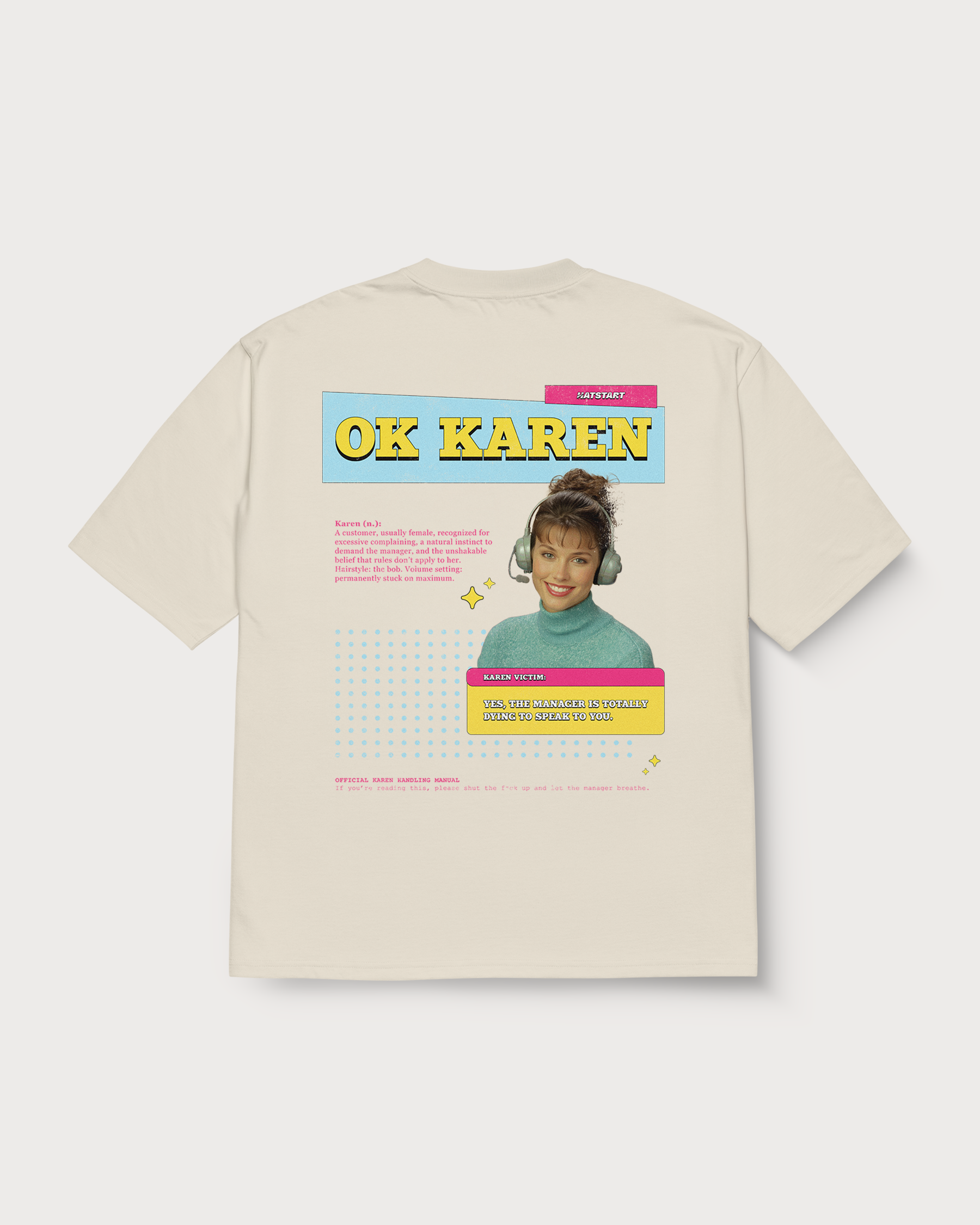 Ok Karen oversized t-shirt