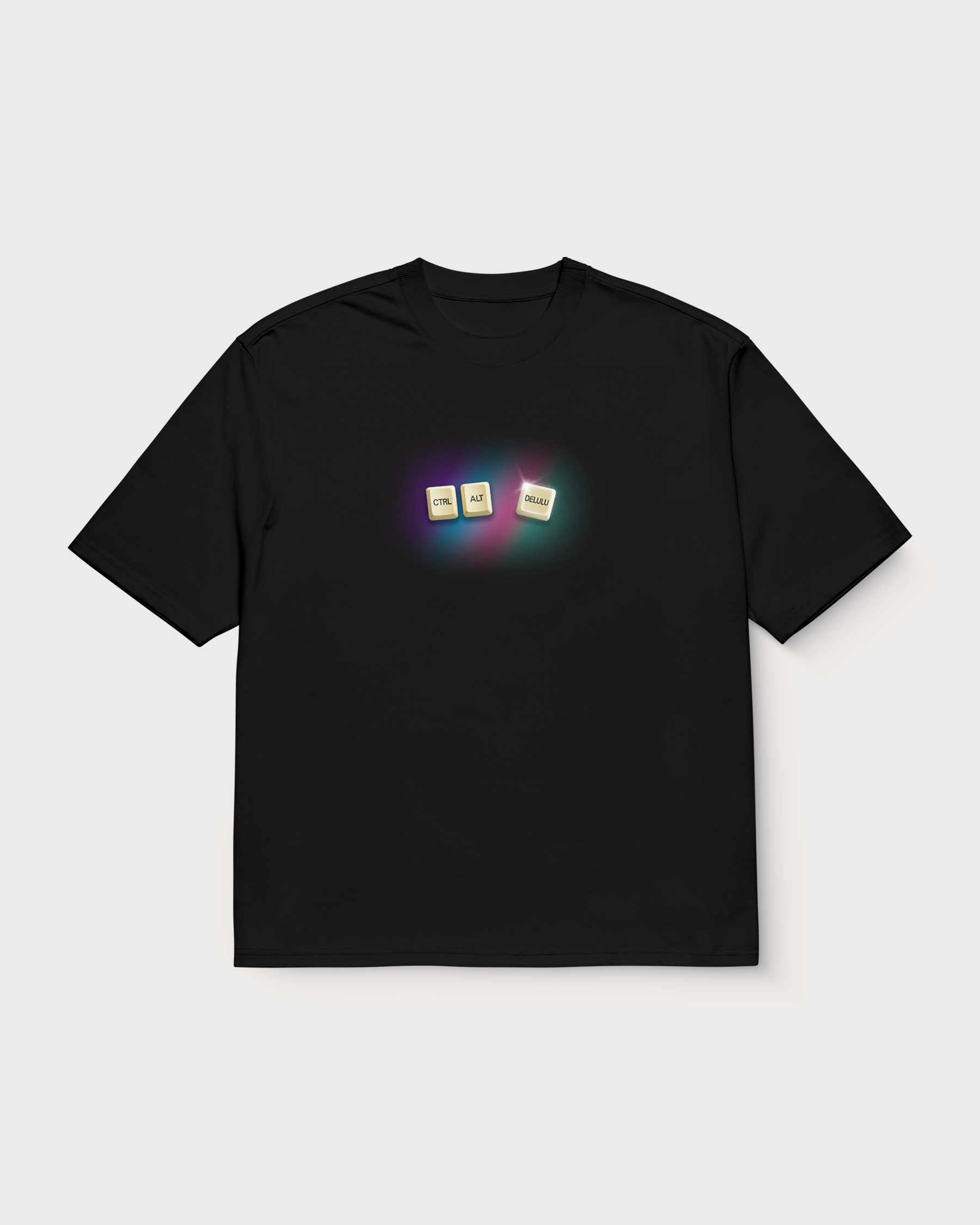 CTRL ALT DELULU oversized t-shirt