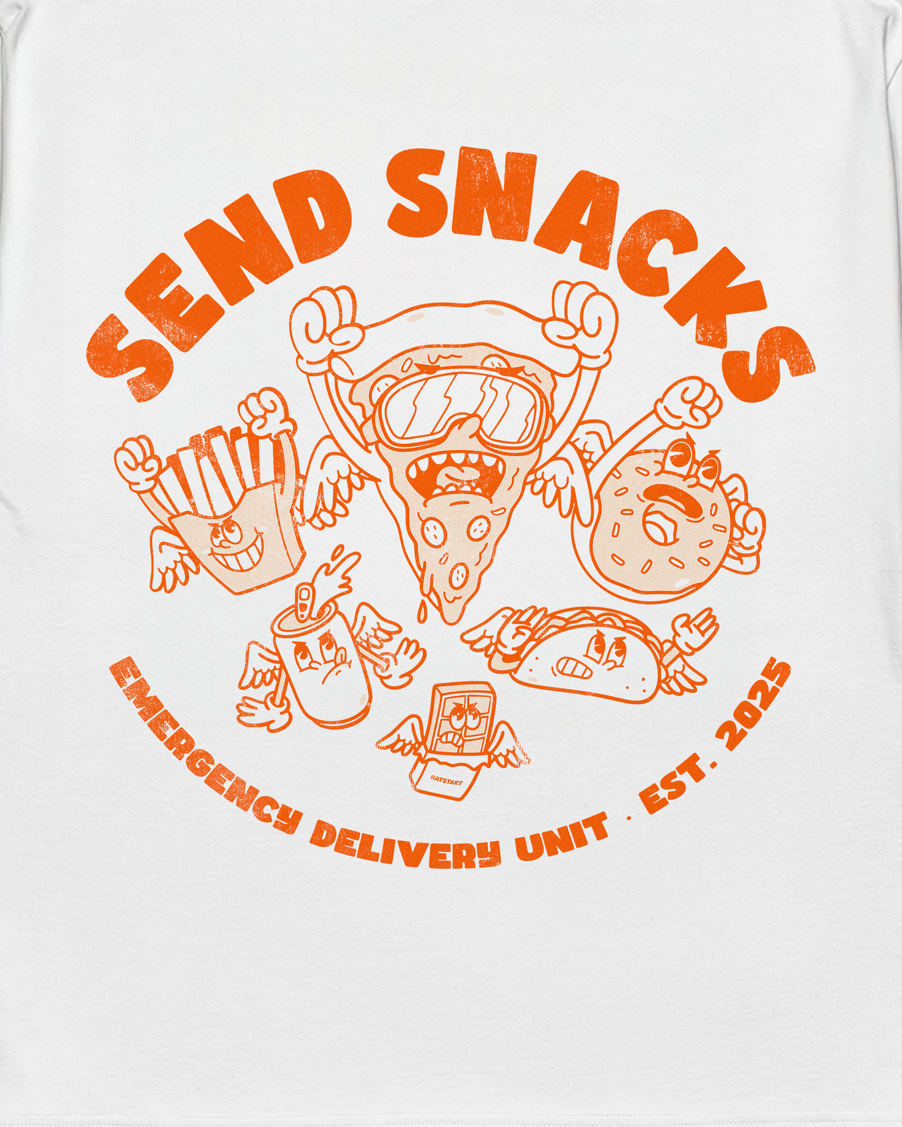 Send Snacks oversized t-shirt