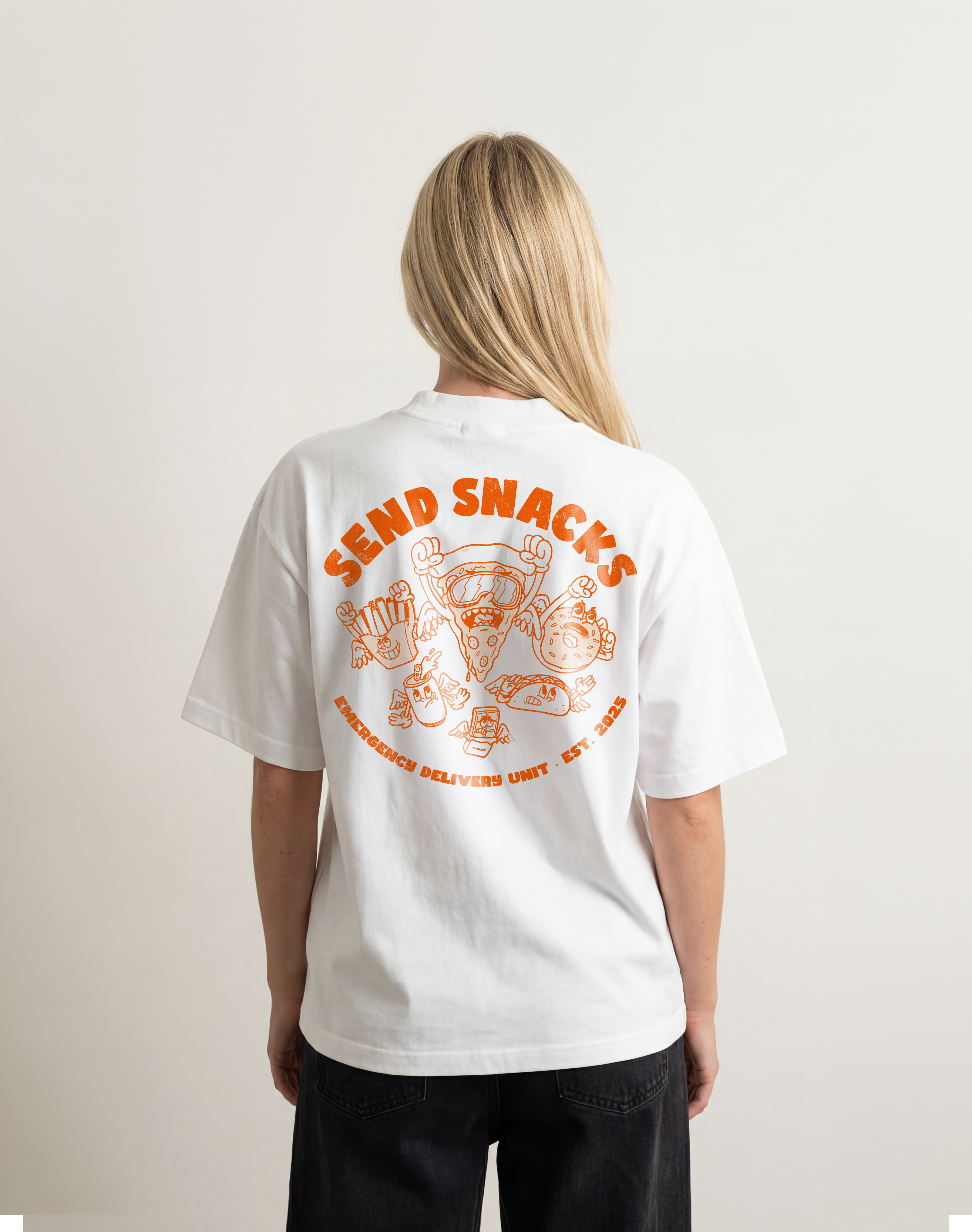 Send Snacks oversized t-shirt