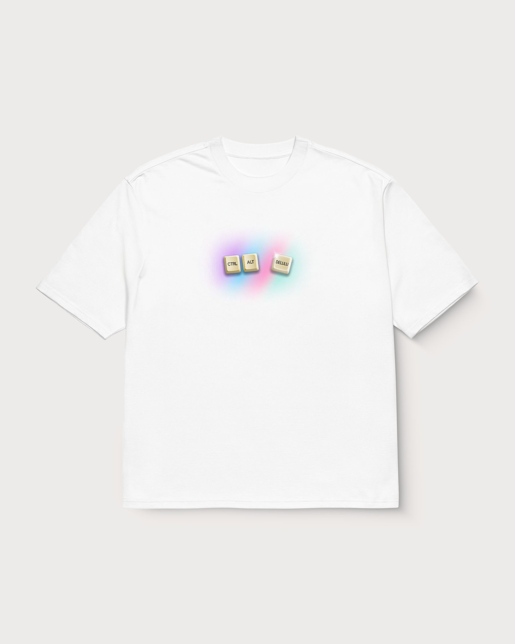 CTRL ALT DELULU oversized t-shirt