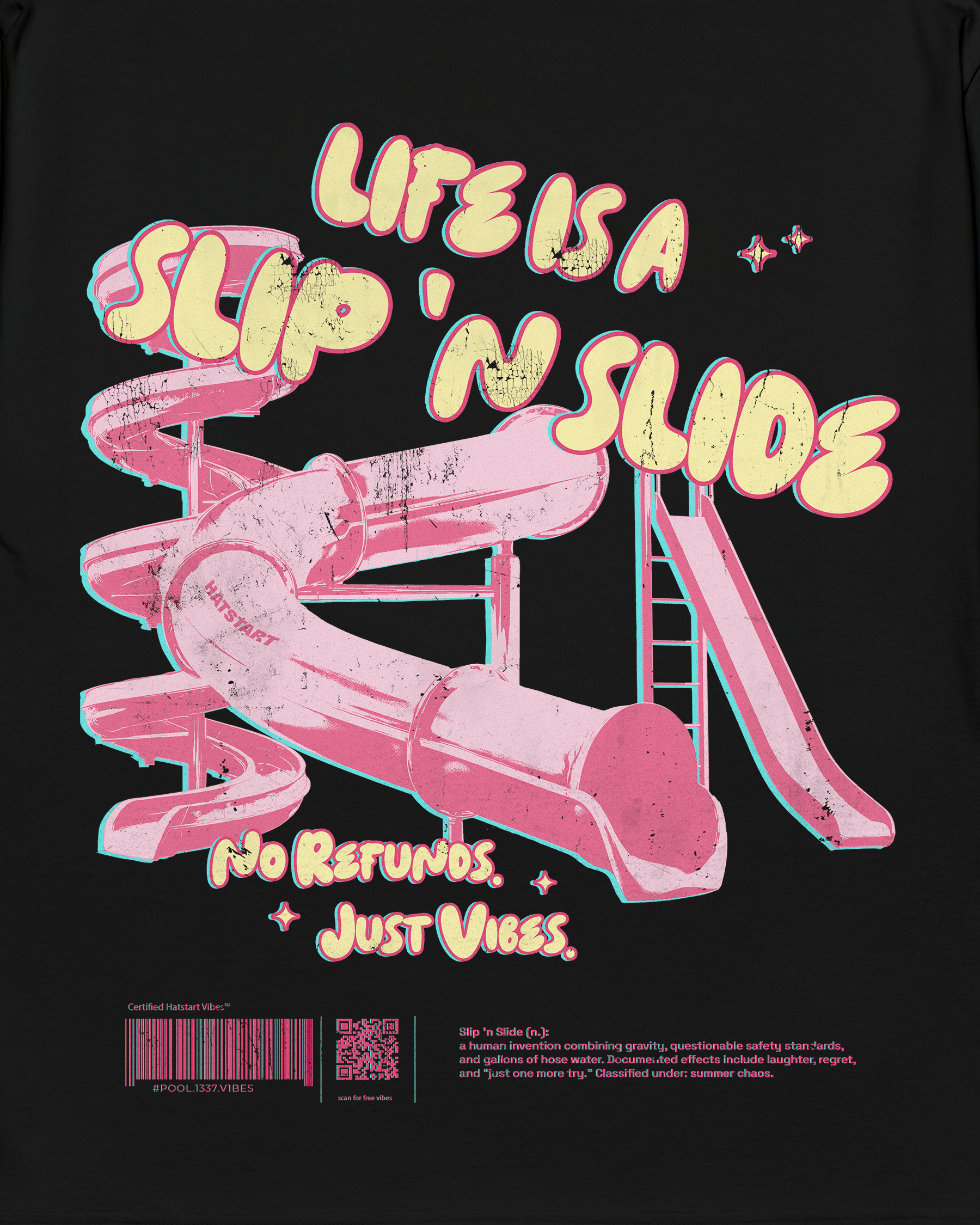Slip & Slide oversized t-shirt