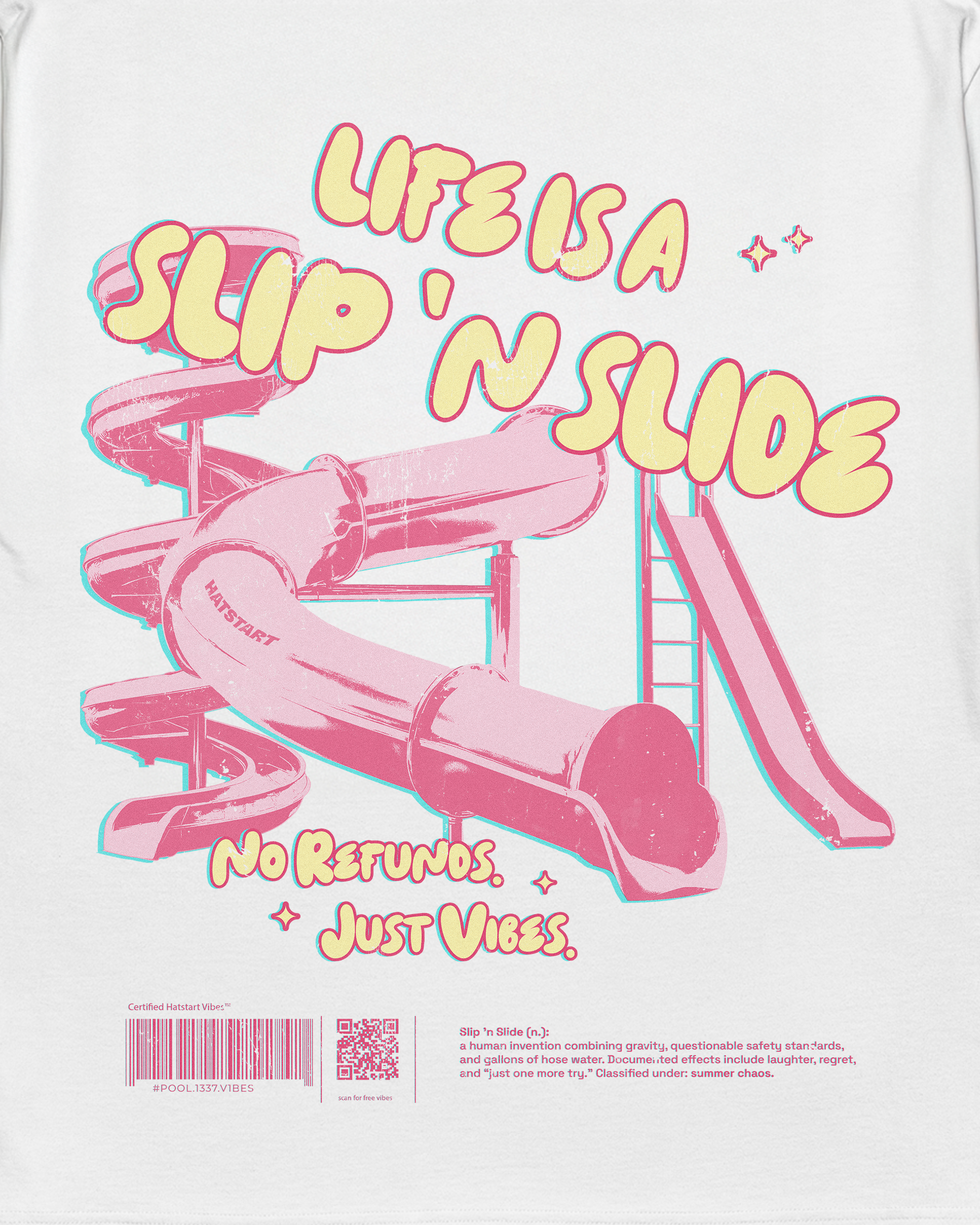 Slip & Slide oversized t-shirt