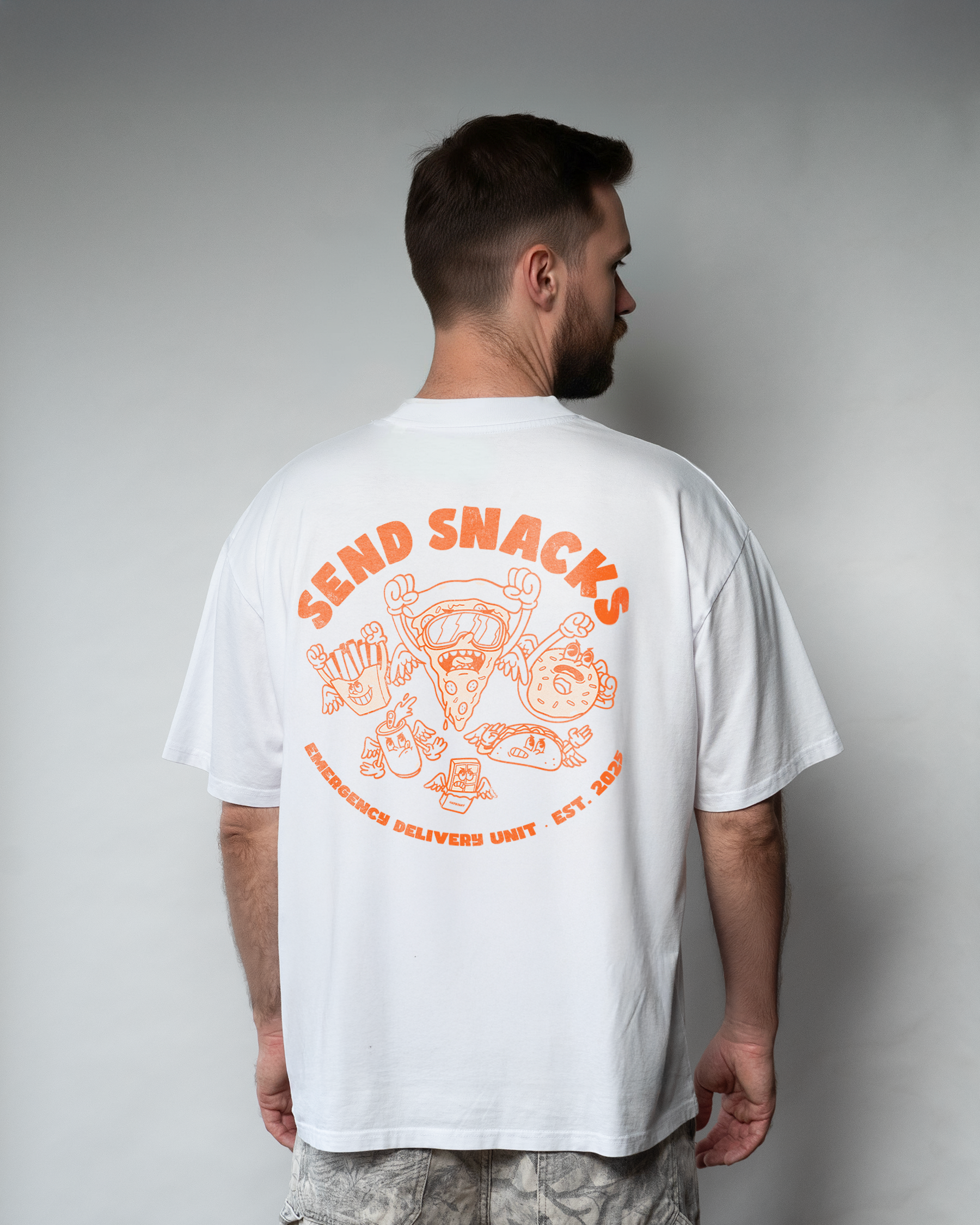 Send Snacks oversized t-shirt