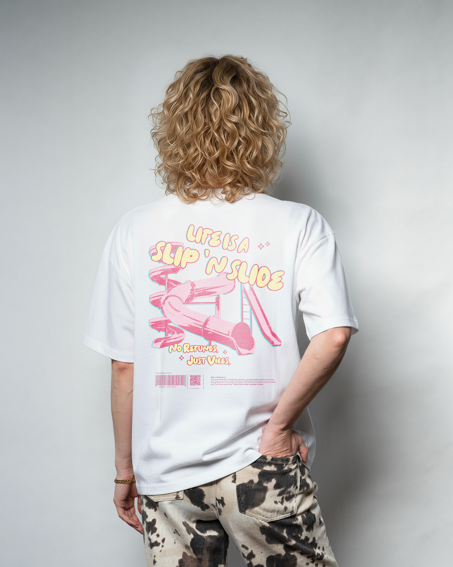 Slip & Slide oversized t-shirt